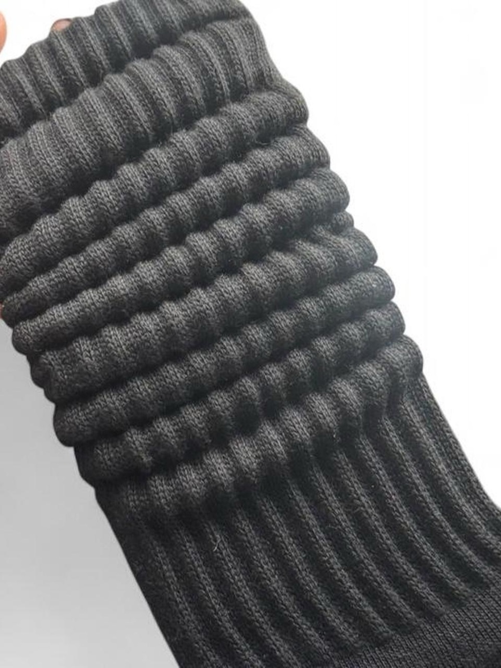 Women Slouch Socks - Black